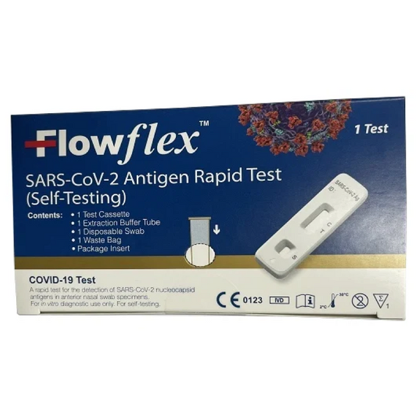 Flowflex Acon Selbsttest, 1er Pack, Nasal, Corona Schnelltest Antigen für Laien