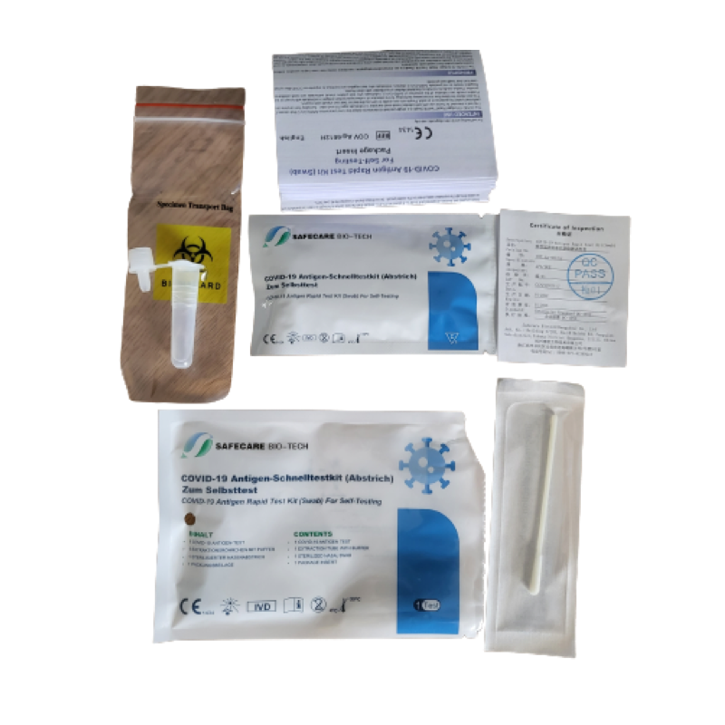 Safecare Laientest, 1er Pack, Nasal, Corona Schnelltest Antigen für Laien